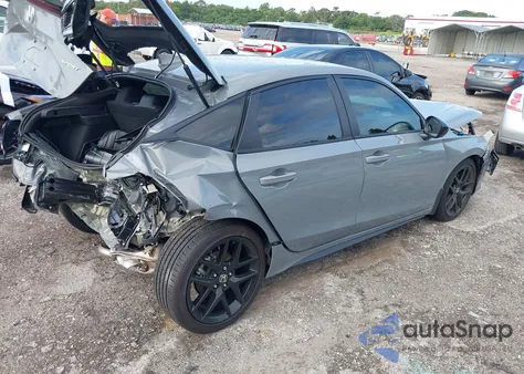 2025 Honda Civic Sport из США, поврежденный, VIN 19XFL2H88SE014665